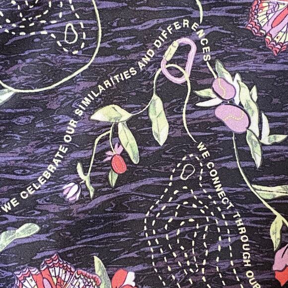 The North Face Black Floral Butterflies Leggings UPF 40+ Size Small - Picture 3 of 8